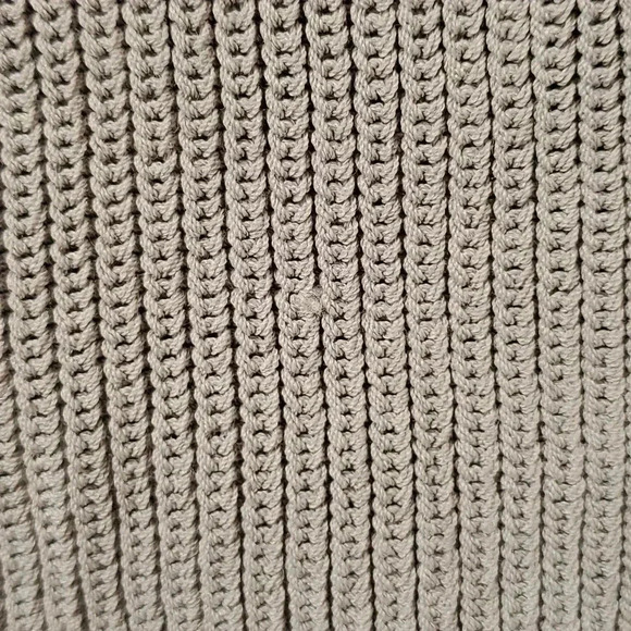 Wilfred Aritzia  Palmier Grained Beige Tunic Sleeveless Side Slit Sweater… - Picture 8 of 8